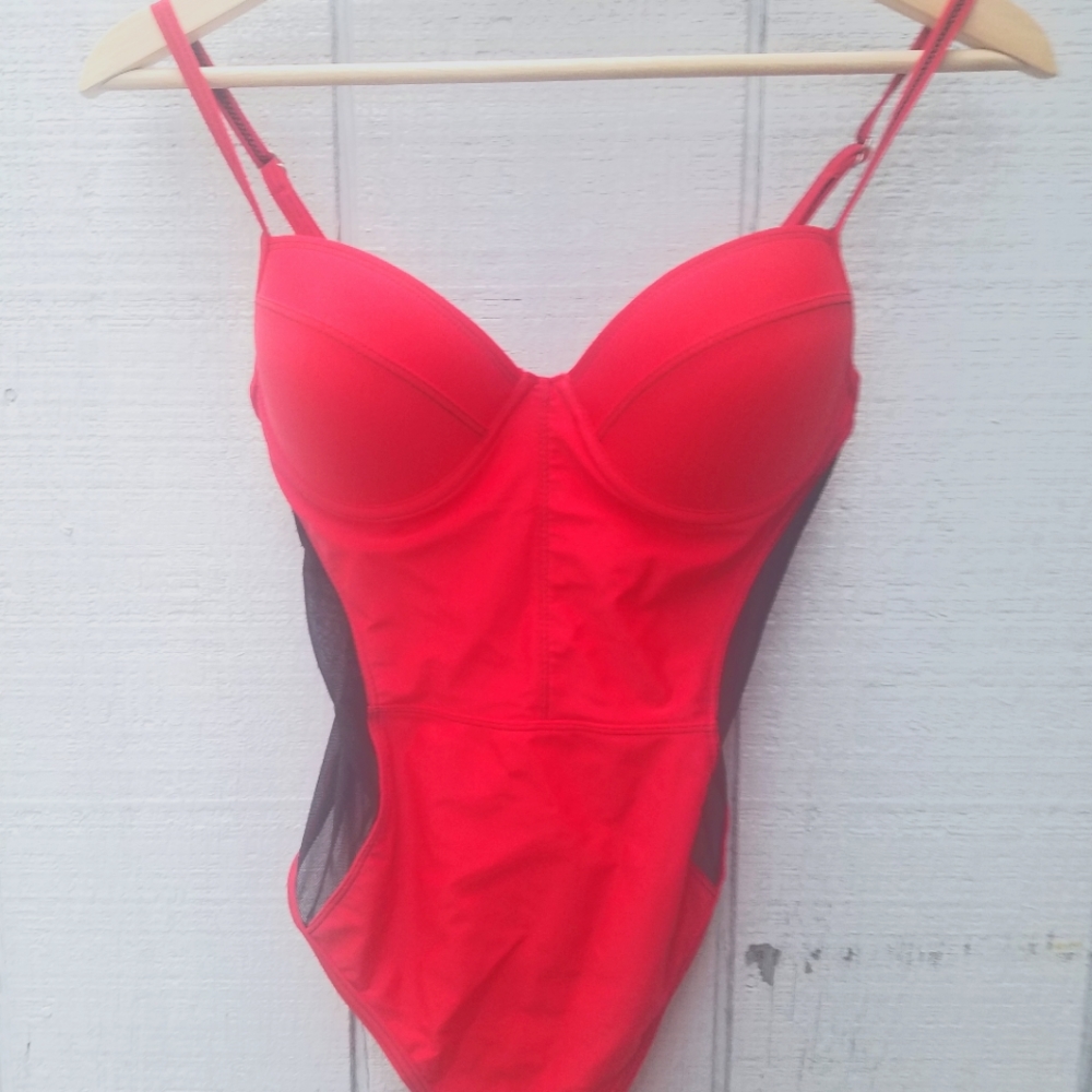 Sexy Red Bathing Suit